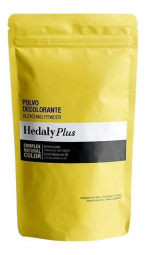 Polvo Decolorante Hedaly 500gr Profesional