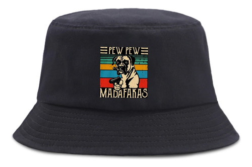 Gorra De Pescador Pew Pew Madafakas Cool Para Perro, Para Ho