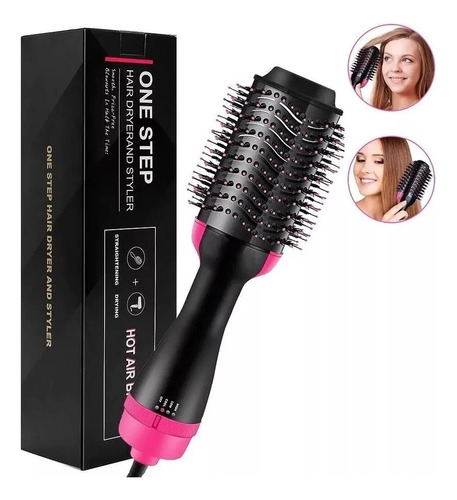 Cepillo Plancha Pelo Alisador Secador Electrico Cabello