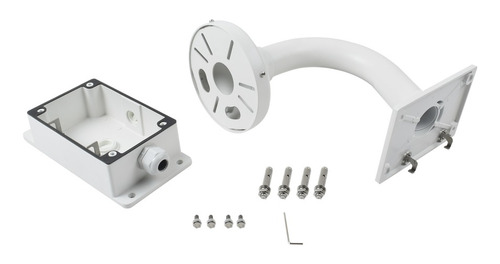 Montaje Universal De Pared Cuello De Ganso, Caja De Conexion
