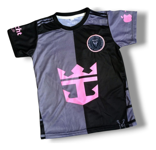 Conjunto Uniforme Fútbol Niños Messi Ínter Miami Negro Messi 6