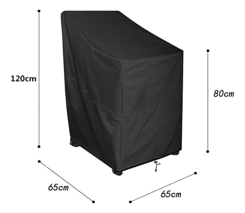 - B Funda Para Silla De Jardín Y Patio, Funda De