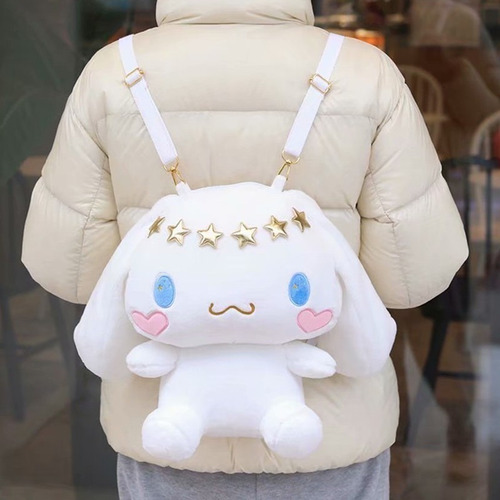 Mochila Mi Melodía Kuromi Bolso De Peluche Cinnamoroll