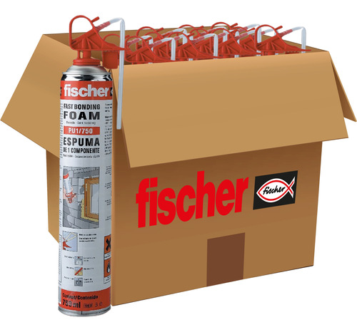 X12 Espuma De Poliuretano Fischer Expandido 750 En Aerosol