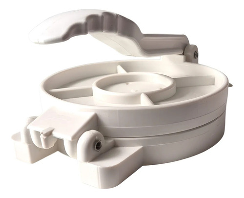 Máquina Para Tortillas Prensa Tortillera Manual Resistente Plastico Circular 25 Cm Color Blanco Marca Yesh Market Modelo 65959