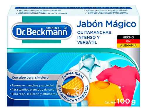 Dr. Beckmann Jabon Magico Quitamanchas Intenso 100 G