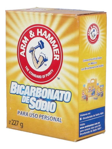 Bicarbonato De Sodio Puro Caja Con 227 G
