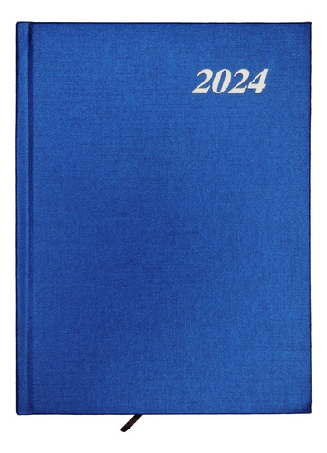 Agenda Ejecutiva 2024 De Tapa Dura Unicolor Elegante A5