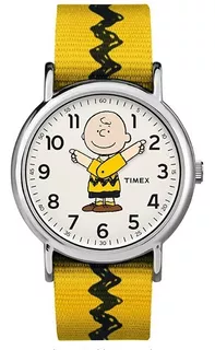 Reloj Timex Charlie Brown Weekender Unisex 12 Msi Env