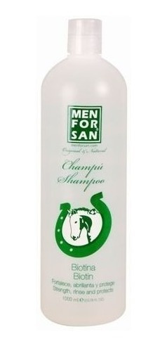 Shampoo Para Caballos Con Biotina Menforsan 1 Litro