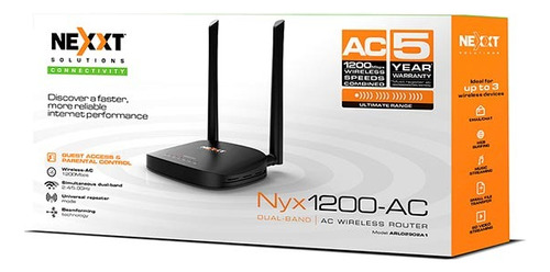 Router Repetidor Wifi Nexxt Nyx1200-ac Circuit Shop