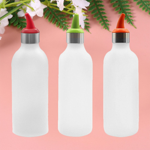 Wang Mb 3 Botellas Dispensadoras De Condimentos Para Salsa