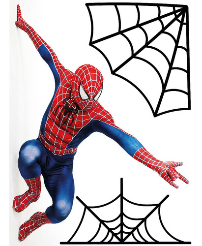 Imagen 3 de 3 de Vinilos Decorativos Hombre Araña Spiderman 2 Big