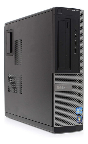 CPU de desktop Dell 390 Core I3 4 GB de RAM 120 GB Disco SSD HDMI - Aceitável (Recondicionado)