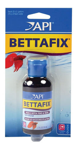 Bettafix 50ml Medicamento Acuario Betta Bacterias Hongos