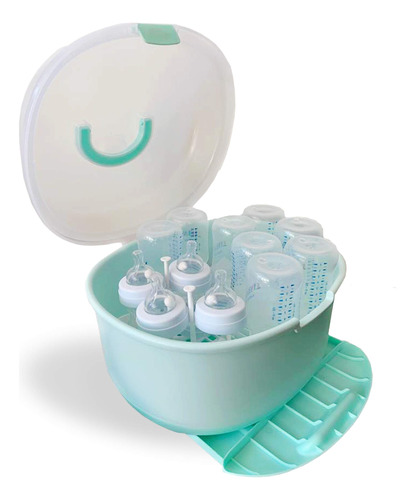 Estante De Secado Para Biberones De Bebe, Contenedor Grande 