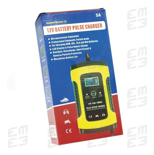 Imagen 8 de 8 de Cargador De Baterias 12v De Auto