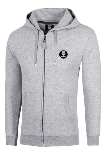 Sudadera Casual Caballero K-swiss Sdm45jas Gris 106-297 T8