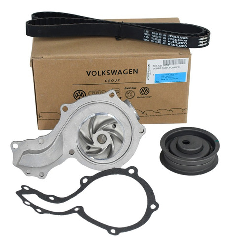 Kit Distribucion Con Bomba De Agua Vw Pointer 1.8l Original