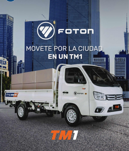 Foton TM1 Cabina simple c caja