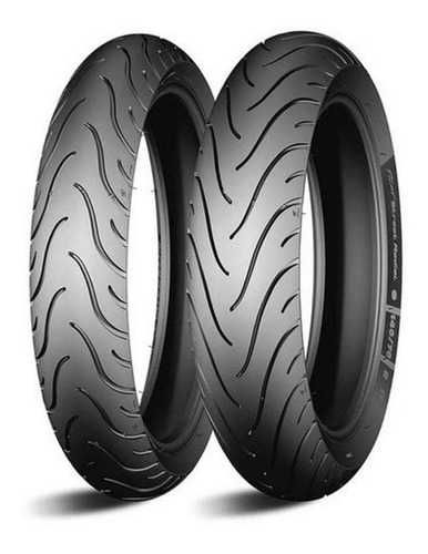 Par Pneu Moto Michelin P Street Radial Cb 600 1000 Hornet