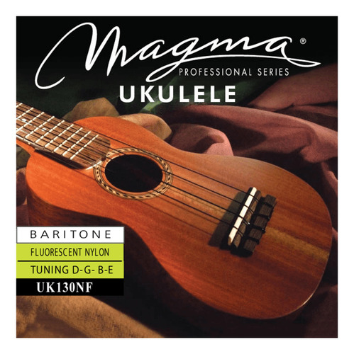 Cuerdas Ukelele Barítono Magma Uk130nf