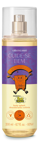 O Boticário Body Splash Cuide-se Bem Bob Esponja 200ml