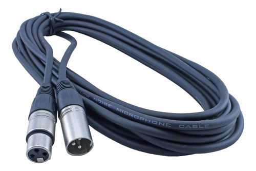 Mcsproaudio 4 Packet 25 Pies Macho A Hembra Cable Xlr De 3 P