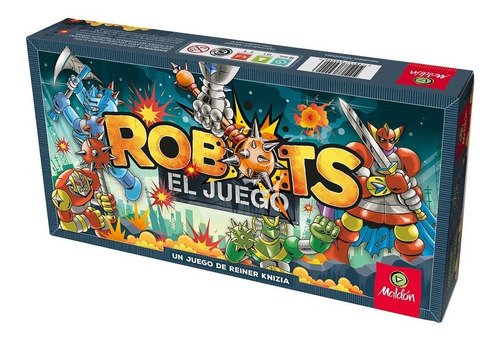 Juego De Mesa - Robots - Maldón