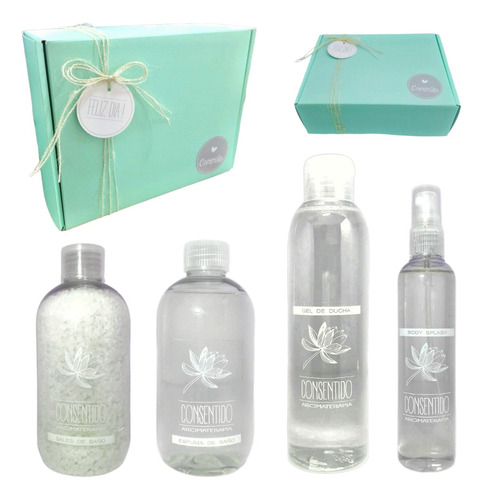 Caja Regalo Kit Mujer Gift Aroma Jazmín Spa Set Relax N78