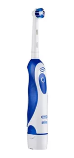 Cepillo Electrico Oral B Power De Pilas Blanco/azul