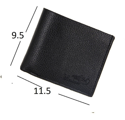 Imagen 4 de 7 de Set Cartera Para Hombre Tipo Piel Billetera Y Llavero