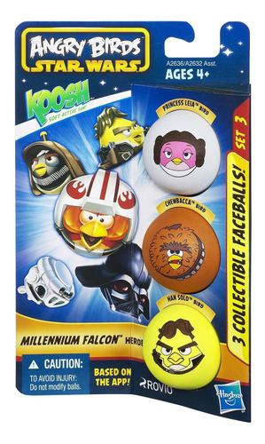 Koosh Angry Birds Star Wars Millennium Falcon Heroes, Paquet