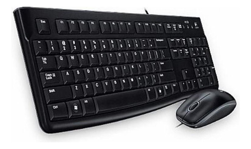 Kit Teclado E Mouse Logitech Desktop Mk120 Abnt2 920004429