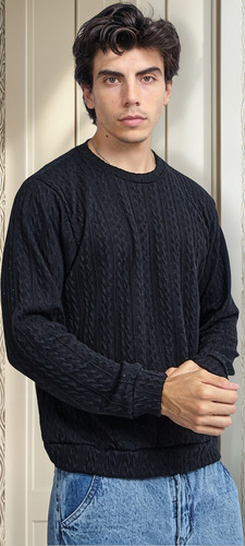 Sweater Hombre Poliester Uniforme Vestir