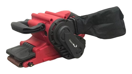 Lixadeira De Cinta Elétrica 970w 127v Vermelha Importway Cor Vermelho