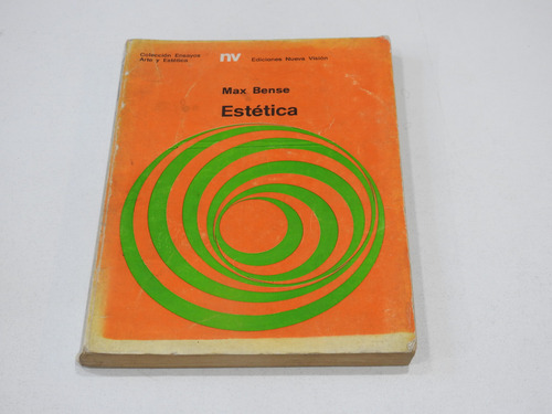 Estetica - Max Bense - C9406 (Usado)