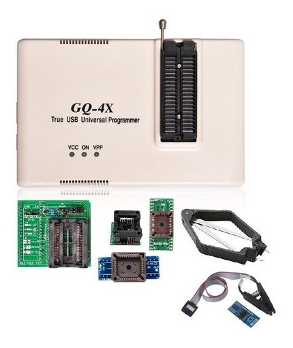 Kit Programador Automotivo Eprom Gq-4x V4 Psop44 Soic8 Pinça