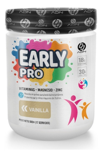 Early Pro 500gr Proteina Para Niños, Potencia Su Desarrollo 