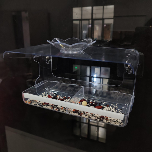 Soporte Para Ventana De Comedero Para Pájaros, Fácil De