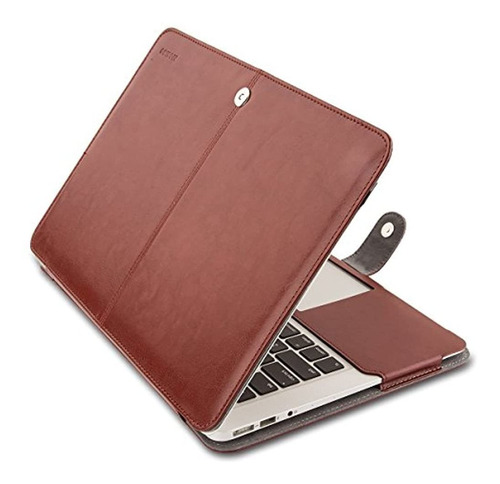 Funda De Cuero De La Pu Solo Compatible Con Macbook Air 13 P