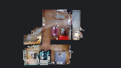 Departamento 3 Ambientes C Balcón En Villa Crespo