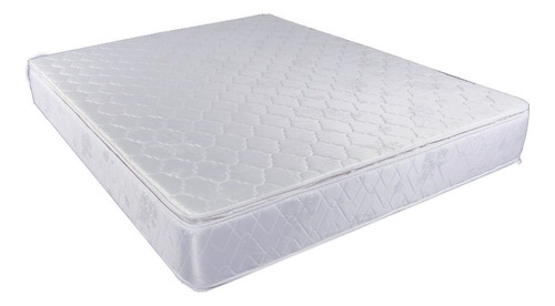 Colchón Multiflex Caribe Classic King Pillow 200x200 30kg/m3 Color Blanco