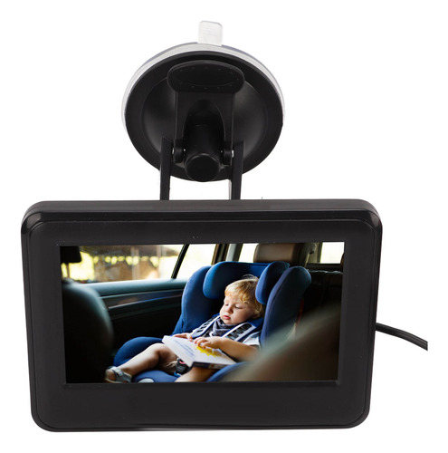 Cámara De Coche Para Bebés Con Visión Nocturna, Pantalla Lcd