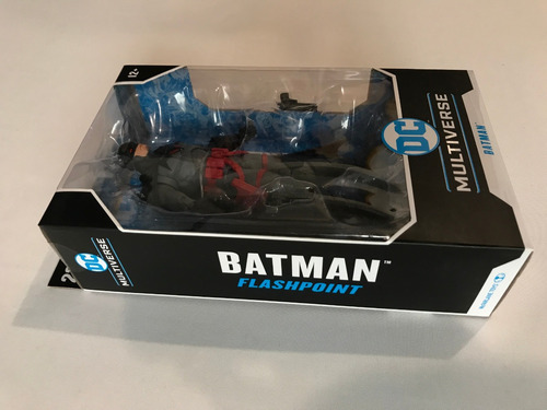 Batman Flashpoint Con Mascara Dc Multiverse Mcfarlane Figura (Usado)