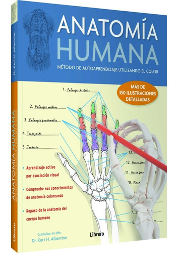 Anatomía Humana - Método De Autoaprendizaje Utilizando Color