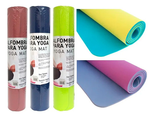 Alfombra P/ Yoga 61x183cm (0474496) Multicolor