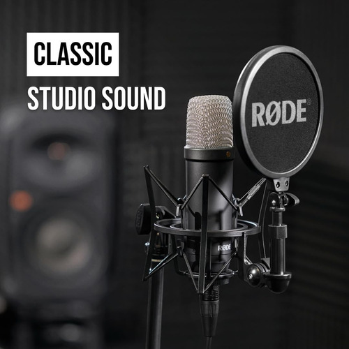 Micrófono De Condensador Røde Nt1 Signature Series Black