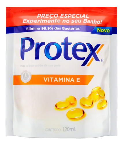 Sabonete líquido Protex Nutri Protect Antibacteriano em líquido 120 ml