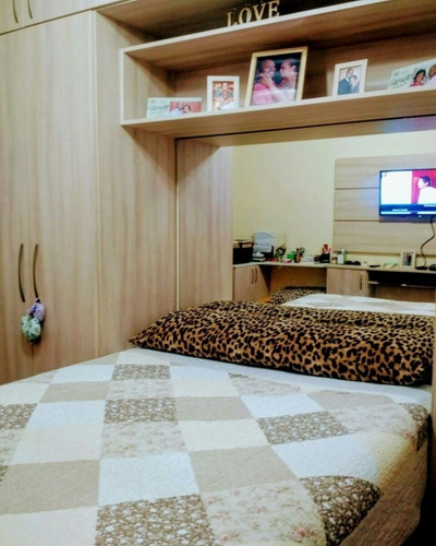 Imagem 5 de 15 de Apartamento 3 Quartos Armários Suite - Cascadura - Aea3100